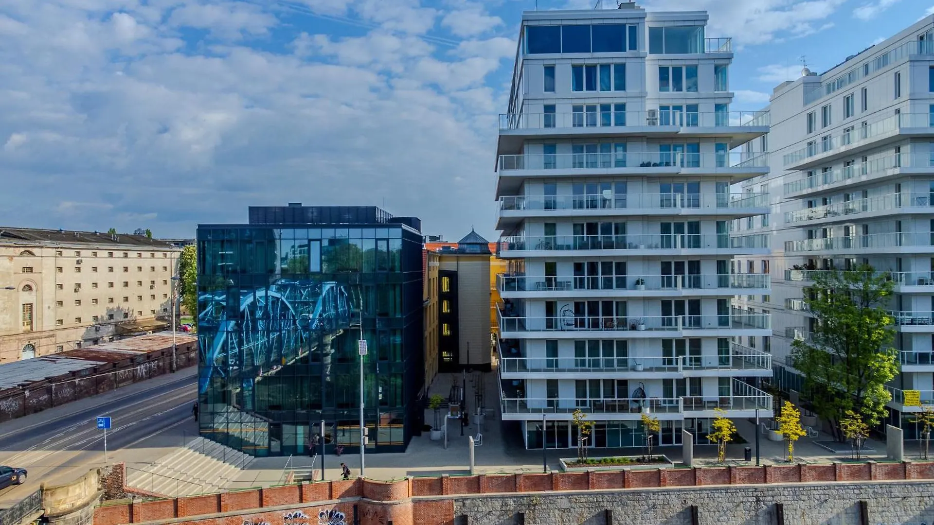 River Premium Apartment C Wrocław Lengyelország