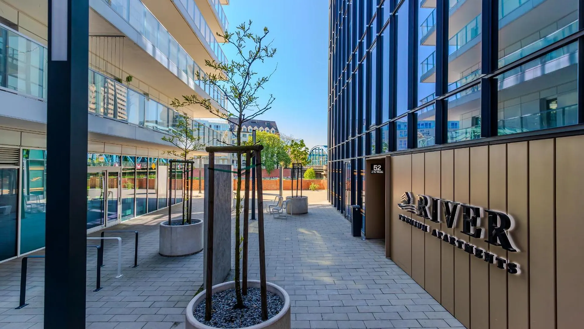 River Premium Apartment C Wrocław Lengyelország